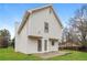 Two-story house with white siding and patio at 9343 Haley Ct, Jonesboro, GA 30238