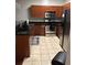 Modern kitchen with stainless steel appliances and granite countertops at 870 Mayson Turner Nw Rd # 1110, Atlanta, GA 30314