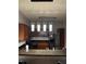 Kitchen with granite countertops and pendant lighting at 870 Mayson Turner Nw Rd # 1110, Atlanta, GA 30314