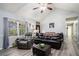 Bright living room with hardwood floors and comfortable seating at 15 Magnolia Ne Ct, Rydal, GA 30171