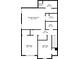 Second floor plan with a large primary bedroom and two other bedrooms at 3362 Eastmont Ln, Lithonia, GA 30038