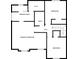 Second-story floor plan showing primary bedroom, two additional bedrooms, and two baths at 17 Wexford Nw Cir, Cartersville, GA 30121