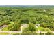 Aerial view of house and surrounding wooded area at 45 Knight Ln, Mcdonough, GA 30252