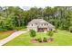 Two story house with stone accents and large backyard at 45 Knight Ln, Mcdonough, GA 30252