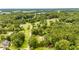 Aerial view of a house in a wooded residential area at 45 Knight Ln, Mcdonough, GA 30252