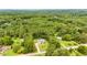 Aerial view showing house nestled in a green landscape at 45 Knight Ln, Mcdonough, GA 30252