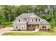 Two story house with stone accents and large backyard at 45 Knight Ln, Mcdonough, GA 30252