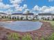 Firepit area in a new community with townhomes at 623 Gabby Sw Pt, Mableton, GA 30126