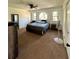Large main bedroom with window seat and carpet at 3571 Quail Hollow Trl, Snellville, GA 30039