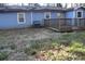 Home's backyard with wooden deck and grass at 1026 Valley View Rd, Atlanta, GA 30315