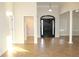 Spacious entryway with tile floors and arched doorway at 321 Whitney Ln, Mcdonough, GA 30253