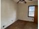 Simple bedroom with carpeted floor and window at 568 Maran Sw Ln, Mableton, GA 30126