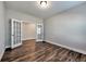 Home office with French doors and hardwood floors at 2678 Songbird Ln, Grayson, GA 30017