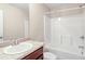 Clean bathroom with tub shower and vanity at 2070 Bonny Glen Cir, Austell, GA 30106