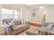 Spacious living room with hardwood floors and a half bath at 2070 Bonny Glen Cir, Austell, GA 30106