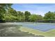 Community tennis courts with surrounding trees at 116 Terrace Dr, Atlanta, GA 30305