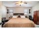 Large bedroom with king bed and plenty of closet space at 4288 Post Rd, Winston, GA 30187