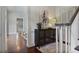 Bright entryway with hardwood floors and a stylish console table at 3797 Peachtree Dunwoody Ne Rd, Atlanta, GA 30342