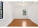 Spacious bedroom with hardwood floors and ceiling fan at 320 3Rd Ne St # 1, Atlanta, GA 30308