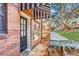 Brick building exterior with striped awning and walkway at 320 3Rd Ne St # 1, Atlanta, GA 30308
