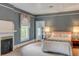 Bedroom with fireplace and window seat at 788 S Hwy 11 S, Social Circle, GA 30025