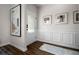 Light and airy entryway with wood flooring and neutral walls at 528 Lanier Way, Temple, GA 30179