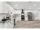 Modern kitchen with white cabinets and granite countertops at 1288 Almont Sw Dr, Atlanta, GA 30310