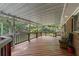 Spacious deck overlooking backyard at 1051 Rock Springs Rd, Lawrenceville, GA 30043