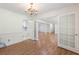 Spacious dining room, hardwood floors, views to living room at 1051 Rock Springs Rd, Lawrenceville, GA 30043