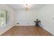 Dining room with hardwood floors and chandelier at 1051 Rock Springs Rd, Lawrenceville, GA 30043