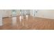 Bright living room with hardwood floors and open floor plan at 1051 Rock Springs Rd, Lawrenceville, GA 30043