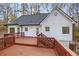 Deck with stairs leading to backyard at 501 Mcdaniel Nw Rd, Marietta, GA 30064