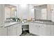 Modern bathroom with double vanity and granite countertop at 3777 Peachtree Ne Rd # 1021, Atlanta, GA 30319