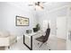 Home office featuring a large desk and comfortable chair at 11 Perimeter E Ctr # 1402, Atlanta, GA 30346