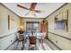 Bright dining room with glass table and four chairs at 68 Montre Nw Sq, Atlanta, GA 30327