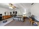 Spacious bedroom with ceiling fan, dresser, and closet at 3569 Briar Dr, Lithia Springs, GA 30122