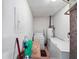 Convenient laundry room with washer, dryer, and extra storage at 3569 Briar Dr, Lithia Springs, GA 30122