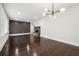 Living room with hardwood floors, fireplace and an open floor plan at 3644 Lakeside Ct, Tucker, GA 30084