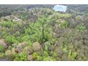 Aerial view of property near lake at 2421 Bethel Ne Rd, Conyers, GA 30012