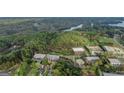 Aerial view of property near lake and highway at 5325 Browns Bridge Rd, Cumming, GA 30041