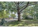 Large lot with mature trees and street view at 27 Smith St, Locust Grove, GA 30248