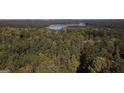 Aerial view of a lakefront property with lush greenery at 5335 Saville Dr, Acworth, GA 30101