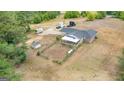 Ranch house with a large backyard and shed at 409 N Green Cir, Mcdonough, GA 30252