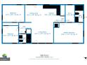 971 sq ft home featuring 2 bedrooms and 2 baths at 130 Wilson Ave, Stockbridge, GA 30281