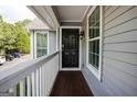 Private condo entrance with a balcony at 903 Olde Mill Ln, Norcross, GA 30093