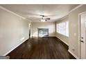 Living room with hardwood floors, fireplace and lots of natural light at 8406 Norris Lake Rd, Snellville, GA 30039