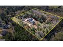 House with large lot and surrounding woods at 242 Kirkley Rd, Tyrone, GA 30290