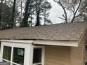 Asphalt shingle roof in good condition on the home at 45 North Ave, Hampton, GA 30228