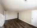 Bright living room featuring hardwood floors and neutral walls at 2442 Graywall St, East Point, GA 30344
