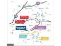 Community map showing nearby shopping, dining, schools, parks, and other local attractions at 1019 Cades Walk, Lawrenceville, GA 30045